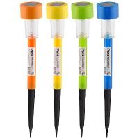 Светильник садовый P-03 цветной 29,5см d4,5*4,5см 