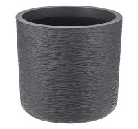 Кашпо СЛАНЕЦ 3,4л графитовый М3199