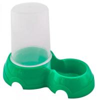 Миска автопоилка пластик 1000мл изумрудная/2315изум/Дарэлл