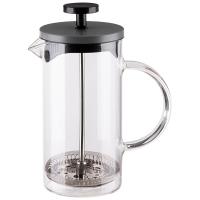 Чайник/кофейник (френч-пресс)  Grigio 0,35мл стеклянный с стальн. крышкой 108385 /12шт/Mallony