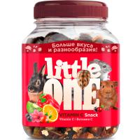 Лакомство д/грыз Литтл Ван Витамин С ягоды, фрукты, овощи 160г банка/6шт/ЧЗ