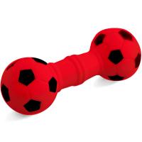 Игрушка с Гантель футбольная винил 17см/12101115/Триол