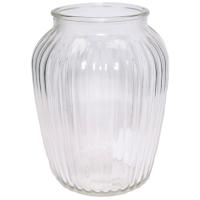 Ваза Луана h19.5см прозрачный 073312