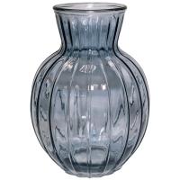 Ваза Белла h24см дым серый 073318