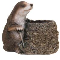 Крот с лопатой L24W17H20см 626445/К135