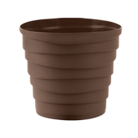 Кашпо Бархан 0,9л мокачино КШ-4332