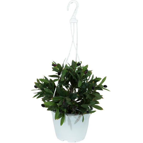 Подвесное кашпо 2,5л мягкое с переливом белый №19М