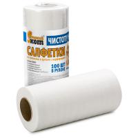 Салфетки хоз-ные (100шт рулон) 25*30см с перфорацией 002925 