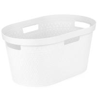 Таз д/белья 35л Элемент овальный бежевый М9021 /6шт/ Альтерн 