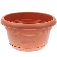 Кашпо Миска 3л терракот 001005