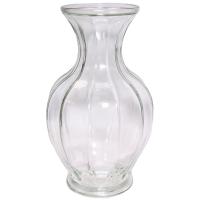 Ваза Кувшин h24,5см прозр 073324