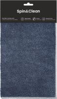 Салфетки универсальные Spin&Clean микрофибра 30*30см антрацит SC6901 /60шт/ПР