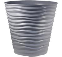 Кашпо ДЮНА 50л серый М3403