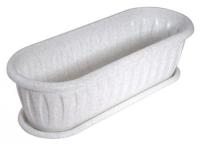 Кактусница Фелиция 30см мрамор