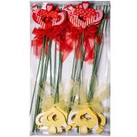 Стикер Чайник-сердце 24шт FH11084R