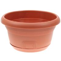 Кашпо Миска 2л терракот 001002