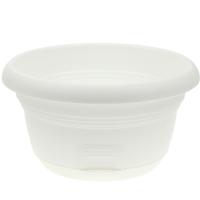 Кашпо Миска 5л белый 001006