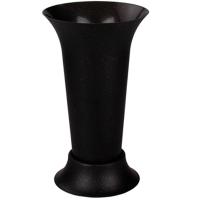 Вазон д/срезки 18,5*31см черный М5144
