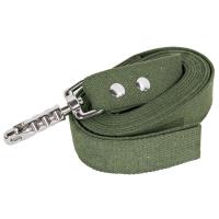 Поводок брезент 35мм*3м цилиндрический карабин/29911