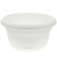 Кашпо Миска 3л белый 001004