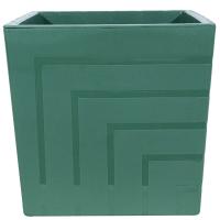 Кашпо Квадро 13л нефритовый КВ25-32
