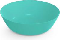 Тарелка глубокая Натура D170мм бирюзовый С946БИР /35шт/Мартика
