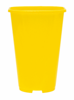 Кашпо "Роза Р20" D14 2л желтый
