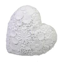 Сердце(белый) L7W14H14  713830/D142