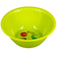 Миска 2,5л Смак круглая оливковый 03069