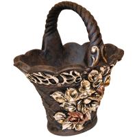 Корзина с цветами пластик ПИ-131