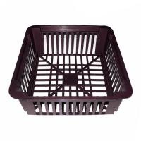 Корзина для луковичных квадратная черный