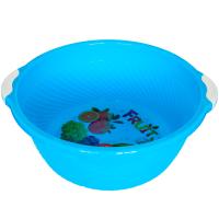 Таз 6л "Люкс" с ручками голубой 03019 /10шт/Арз