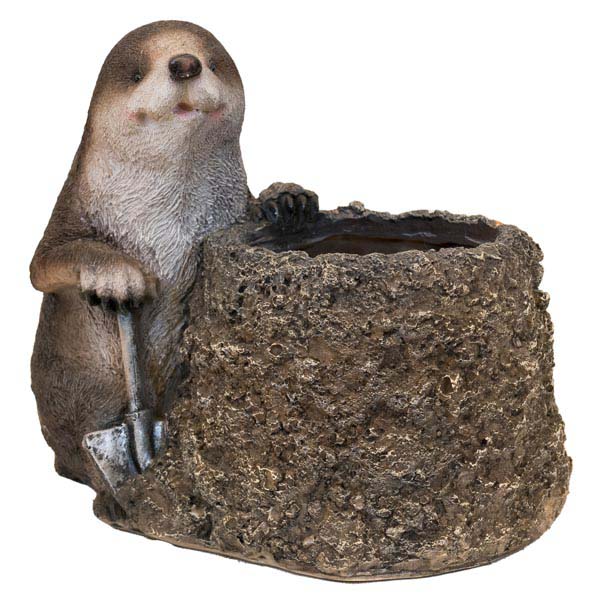 Крот с лопатой L24W17H20см 626445/К135