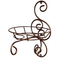 Подставка Настенная РЗДИ Крюк Комбо 1 горшок медь