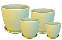 Бутон Винил бежевый из 4-х