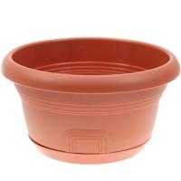 Кашпо Миска 5л терракот 001007