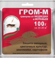 Гром-М 100гр от медведки и муравьев