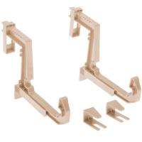 Крепление для балконных ящиков белая глина М3229 (в комплекте 2шт)