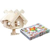 Кормушка для птиц большая "Избушка на курьих ножках"