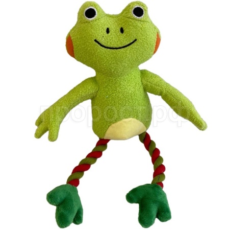 Игрушка с Лягушка плюшевая с пищалкой 32см/C7453/ЗР