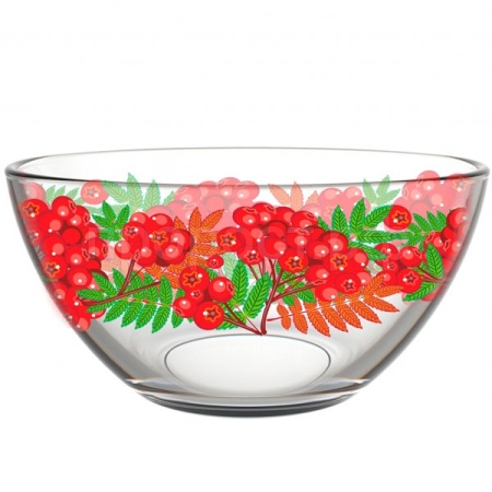 Салатник Рябинушка большой /326/1-Д