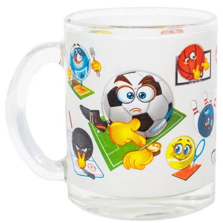 Кружка Смайлики 300мл /208-Д