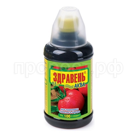 Здравень Аква Томаты, Перцы 0,5л 