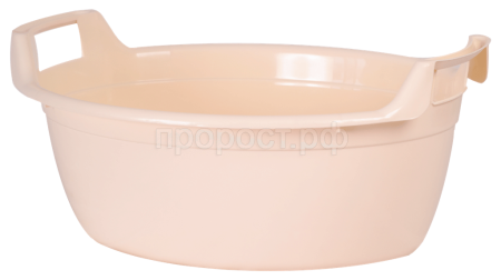 Таз 22л овальный слон.кость 03042
