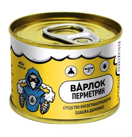 Шашка Варлок 40г альфациперметрин инсектоакарицидная/Капитал-Прок
