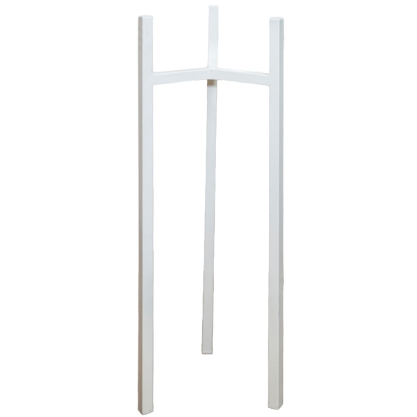 Подставка ЛОФТ белый 1 горшок 24-70см РЗДИ